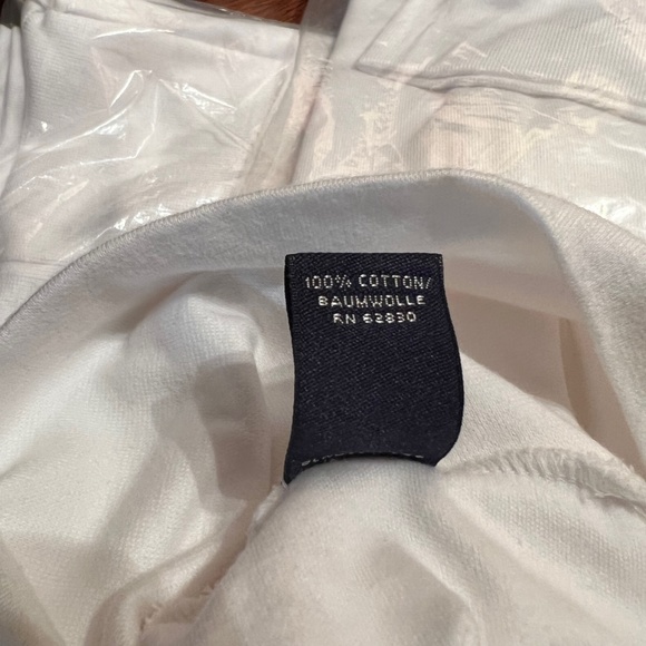 2 Lands End Ladies White Cotton Pima Lisle Turtlenecks,  Medium, Regular, NWT - Picture 10 of 12